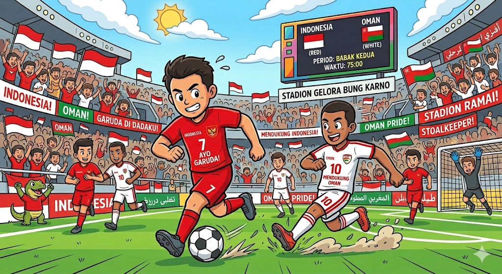 Indonesia vs Oman